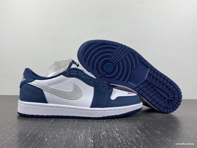 CJ7891-400 Low Jordan 1 Navy SB Midnight 0728